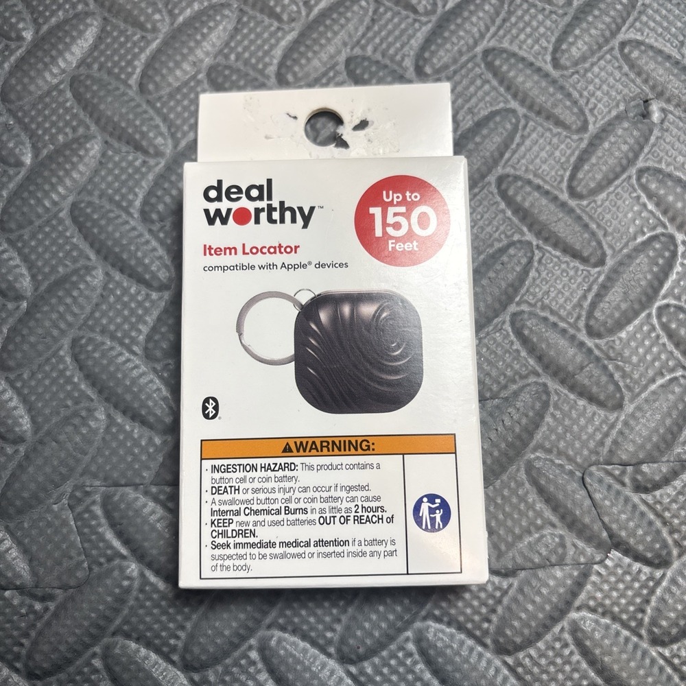 Deal Worthy Target‎ Item Locator Key Chain Ring For Apple Devices Find My NEW